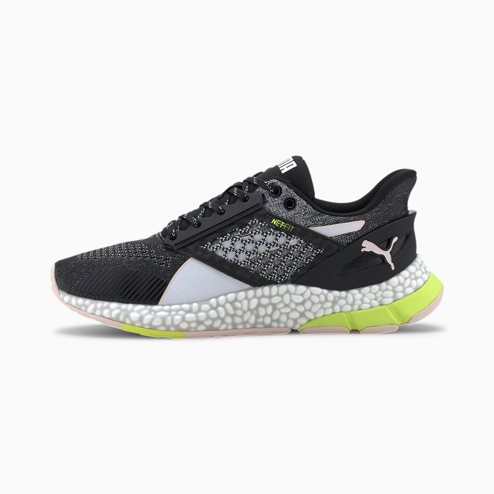 Puma HYBRID Astro Női Futócipő - Fekete/Fehér/Rózsaszín ( Hungary - KJLBH4758 )